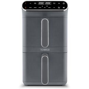 Tower T17190grp - Vortx 11l Dual Layer Air Fryer - New Item, Box Damaged Tower T17190grp - Vortx 11l Dual Layer Air Fryer - New Item, Box Damaged