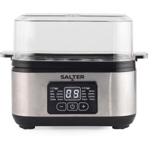 Salter 3 In 1 Digital Egg Cooker For Omelettes/poached/boiled Eggs Capacity Of 6 Salter 3 In 1 Digital Egg Cooker For Omelettes/poached/boiled Eggs Capacity Of 6