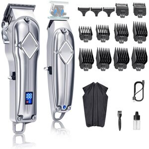 Pro Cordless Mens Hair Cutting Kit Hair Clippers Cutting Trimmer Barber Machine Pro Cordless Mens Hair Cutting Kit Hair Clippers Cutting Trimmer Barber Machine