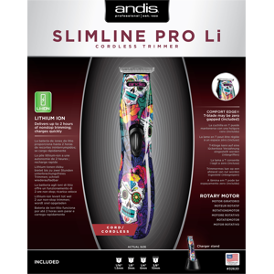 Andis SlimLine Pro Li Sugar Skull Andis SlimLine Pro Li Sugar Skull