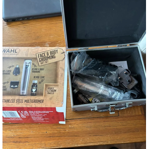 Wahl Stainless Steel Face And Body Grooming Gift Set, Trimmers For Men, Beard Wahl Stainless Steel Face And Body Grooming Gift Set, Trimmers For Men, Beard