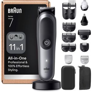 Braun Series 7 All-In-One Grooming Kit For Men, 12-In-1 Multigroom Beard Trimme Braun Series 7 All-In-One Grooming Kit For Men, 12-In-1 Multigroom Beard Trimme