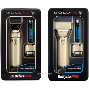 BaByliss Pro Goldfx Fxone Professional Clipper & Trimmer Set, Fx79fsge & Fx799ge BaByliss Pro Goldfx Fxone Professional Clipper & Trimmer Set, Fx79fsge & Fx799ge
