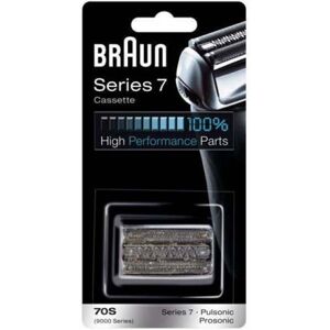 New Braun 70s Shaver Replacement Foil Cassette Series 7 Pulsonic 9000 - Silver New Braun 70s Shaver Replacement Foil Cassette Series 7 Pulsonic 9000 - Silver