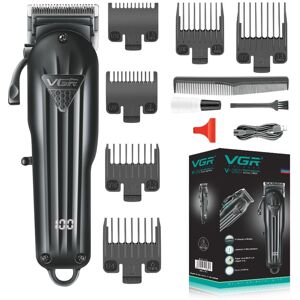 Vgr Hair Clippers Men Cordless Rechargeable Taper Lever Head Haircut Cutting Kit Vgr Hair Clippers Men Cordless Rechargeable Taper Lever Head Haircut Cutting Kit
