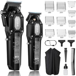 Vgr Professional Hair Clippers For Men Cordless Barber Clipper And Trimmer Set Mens Vgr Professional Hair Clippers For Men Cordless Barber Clipper And Trimmer Set Mens