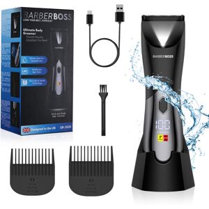 Barberboss Body & Beard Trimmer For Men, Groin & Ball Shaver, Body Groomer Barberboss Body & Beard Trimmer For Men, Groin & Ball Shaver, Body Groomer