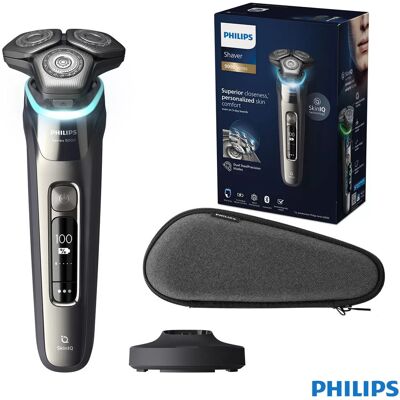 Philips Series 9000 Electric Shaver Wet Dry Skiniq Razor S9974/35 Stand Case Philips Series 9000 Electric Shaver Wet Dry Skiniq Razor S9974/35 Stand Case
