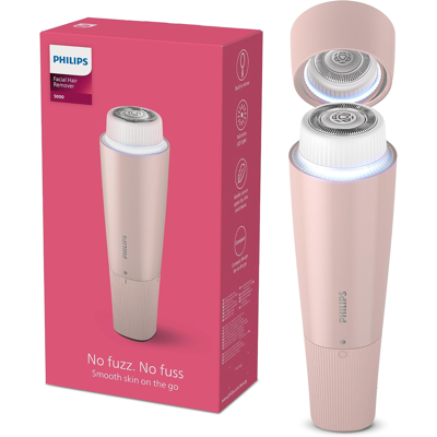Philips Facial Hair Remover 5000 Series, Personal Groomer For Women, Cordless An Philips Facial Hair Remover 5000 Series, Personal Groomer For Women, Cordless An