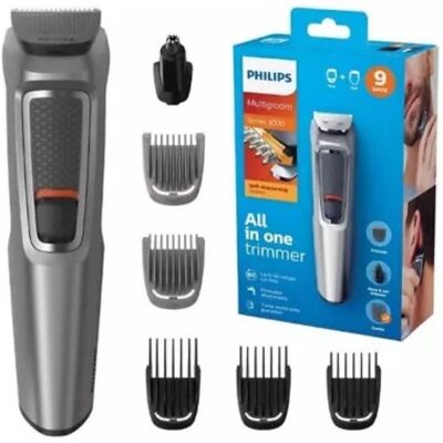 Philips Multigroom Series 3000 MG3740/15 Hair Clipper - 9-in-1 Grooming Kit Philips Multigroom Series 3000 MG3740/15 Hair Clipper - 9-in-1 Grooming Kit