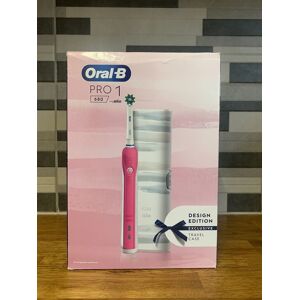 Oral-B Braun Pro 1 680 Rechargeable Pink Electric Toothbrush - Smart Pressure Oral-B Braun Pro 1 680 Rechargeable Pink Electric Toothbrush - Smart Pressure