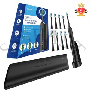 Yteath Pro Fairywill Sonic Usb Rechargeable Electric Toothbrush 8 Brush Heads Each Yteath Pro Fairywill Sonic Usb Rechargeable Electric Toothbrush 8 Brush Heads Each