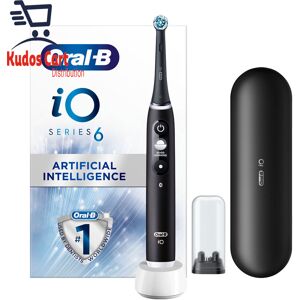 Care+ Oral-B Io Series 6 Ultimate Clean Electric Toothbrush Black Rechargeable Smart Care+ Oral-B Io Series 6 Ultimate Clean Electric Toothbrush Black Rechargeable Smart