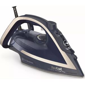 Tefal Ultraglide Anti-Scale Plus Fv5874g0 Steam Iron Blue & Silver Tefal Ultraglide Anti-Scale Plus Fv5874g0 Steam Iron Blue & Silver