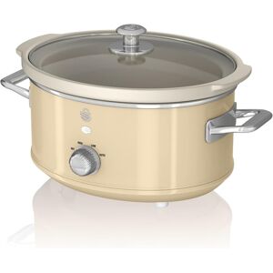 Swan Sf17021cn Retro Slow Cooker With 3 Temperature Settings, Keep Warm Function Swan Sf17021cn Retro Slow Cooker With 3 Temperature Settings, Keep Warm Function