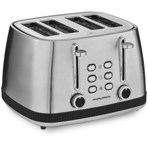 Morphy Richards 4 Slice Toaster 7 Settings Black Trim, 4 Slice Mexborough 242901 Morphy Richards 4 Slice Toaster 7 Settings Black Trim, 4 Slice Mexborough 242901