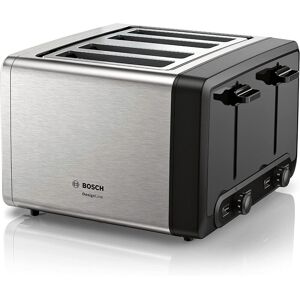 Bosch Designline Plus Tat4p440gb 4 Slot Stainless Steel Toaster With Variable Co Bosch Designline Plus Tat4p440gb 4 Slot Stainless Steel Toaster With Variable Co