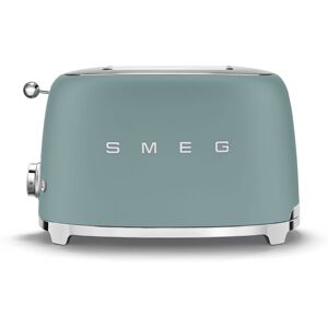 Smeg 2 Slice Retro 50s Style Toaster In Matt Emerald Green Smeg 2 Slice Retro 50s Style Toaster In Matt Emerald Green