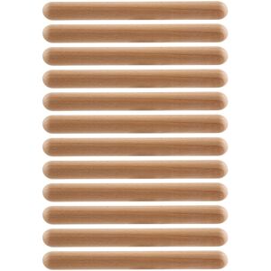 3x(6 Pairs Wood Claves Musical Percussion Instrument Rhythm Sticks5797 3x(6 Pairs Wood Claves Musical Percussion Instrument Rhythm Sticks5797