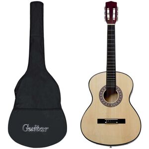Vidaxl Classical Guitar For Beginner With Bag 4/4 39\ Vidaxl Classical Guitar For Beginner With Bag 4/4 39\