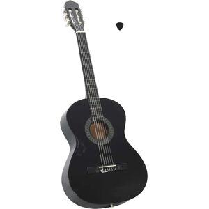 Vidaxl Classical Guitar For Beginner Black 4/4 39\" Basswood Vidaxl Classical Guitar For Beginner Black 4/4 39\" Basswood