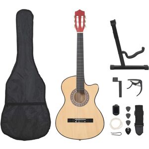 Vidaxl 12 Piece Western Acoustic Cutaway Guitar Set With 6 Strings 38 Vidaxl 12 Piece Western Acoustic Cutaway Guitar Set With 6 Strings 38