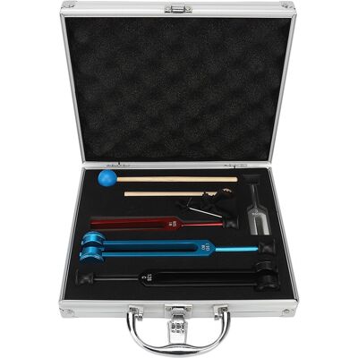 Tuning Fork Set C4096 Mi528 C128 Om136.1 Aluminum Alloy Tuning Fork With Case Tuning Fork Set C4096 Mi528 C128 Om136.1 Aluminum Alloy Tuning Fork With Case