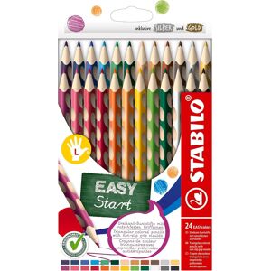 Stabilo Easycolors - Ergonomic Colouring Pencil - Left-Handed - Pack Of 24 - As Stabilo Easycolors - Ergonomic Colouring Pencil - Left-Handed - Pack Of 24 - As
