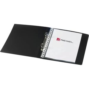 Rexel Budget 25mm 2 Ring Binder A5 Black (Pack Of 10) 13428bk Rexel Budget 25mm 2 Ring Binder A5 Black (Pack Of 10) 13428bk