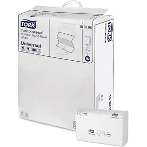 Tork Xpress Universal Z-Fold Multifold Hand Towel 2-Ply White (Pack Of 4266) Tork Xpress Universal Z-Fold Multifold Hand Towel 2-Ply White (Pack Of 4266)