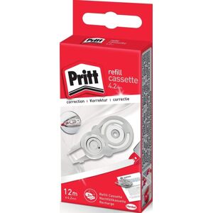 henkel Pritt Prx4h Correction Roller Refill Cassette Tape Length 12 M Width 4.2 Mm Pack henkel Pritt Prx4h Correction Roller Refill Cassette Tape Length 12 M Width 4.2 Mm Pack