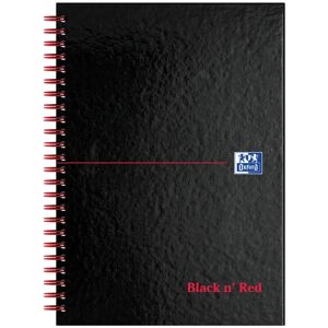 Black N Red Black N' Red Wirebound Ruled Perforated Hardback Notebook A5 (Pack Of 5) Black N Red Black N' Red Wirebound Ruled Perforated Hardback Notebook A5 (Pack Of 5)