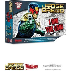 Judge Dredd - Dredd Starter I Am The Law - New Merchandise - V7332z Judge Dredd - Dredd Starter I Am The Law - New Merchandise - V7332z
