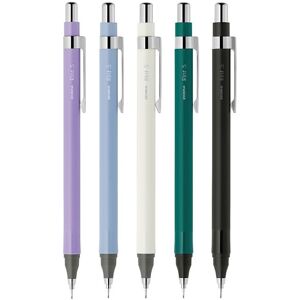 Zebra Rint 0.5mm Mechanical Pencils (Pack Of 5) Assorted, Ma130 Zebra Rint 0.5mm Mechanical Pencils (Pack Of 5) Assorted, Ma130
