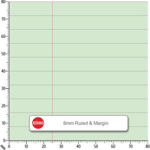 Rhino A4 Special Refill Pad 50 Leaf Feint Ruled 8mm With Margin Green Rhino A4 Special Refill Pad 50 Leaf Feint Ruled 8mm With Margin Green