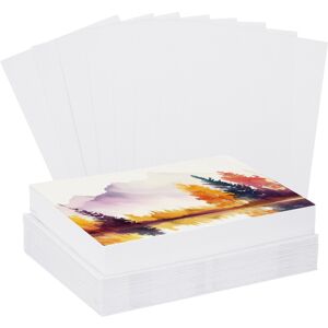 50 Pcs Straight Pure Cotton Paper With Envelopes, (White, 5x7-Inch) 50 Pcs Straight Pure Cotton Paper With Envelopes, (White, 5x7-Inch)