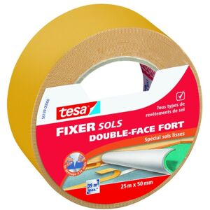 Double Sided Adhesive Tape Special Smooth Floor 25m X 50mm Tesa Double Sided Adhesive Tape Special Smooth Floor 25m X 50mm Tesa