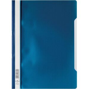 Durable Clear View A4 Document Folder Dark Blue Transparent Front Cover Pack Durable Clear View A4 Document Folder Dark Blue Transparent Front Cover Pack