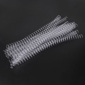 _20pcs 30 Hole Loose Leaf Plastic Binding Ring Spring Spiral Rings For A4 Paper _20pcs 30 Hole Loose Leaf Plastic Binding Ring Spring Spiral Rings For A4 Paper