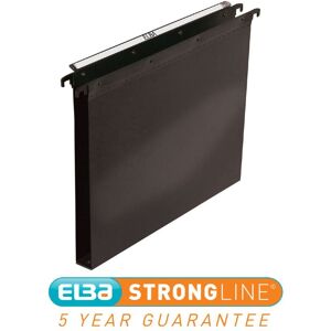 Elba Elba Polypro Ultimate Foolscap Suspension File Polypropylene 30mm Base Blac Elba Elba Polypro Ultimate Foolscap Suspension File Polypropylene 30mm Base Blac