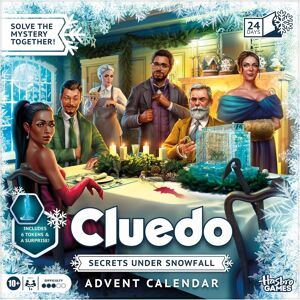 Hasbro Clue Advent Calendar: Secrets Under Snowfall Family Game Hasbro Clue Advent Calendar: Secrets Under Snowfall Family Game