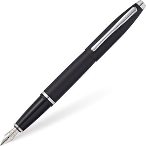 Cross Calais Matte Black Fountain Pen Medium Nib Classic Writing Gift Pen Cross Calais Matte Black Fountain Pen Medium Nib Classic Writing Gift Pen