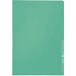 esselte Leitz Gmbh & Co Kg Leitz Standard Folders A4 Grained Polypropylene Green esselte Leitz Gmbh & Co Kg Leitz Standard Folders A4 Grained Polypropylene Green