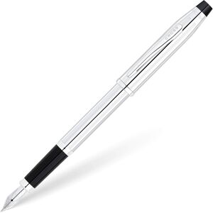 Cross II Chrome Fountain Pen - Medium Nib - Classic Design Cross II Chrome Fountain Pen - Medium Nib - Classic Design