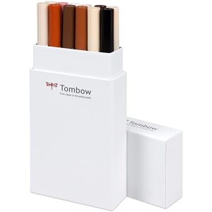 tombow Tombow : Art Dual Blendable Brush Pens : Skin Tones : Set Of 12 tombow Tombow : Art Dual Blendable Brush Pens : Skin Tones : Set Of 12