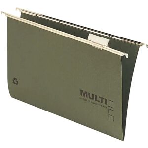 Rexel Multifile Suspension File V Base 15mm Green (Pack Of 50) 78008 Rexel Multifile Suspension File V Base 15mm Green (Pack Of 50) 78008