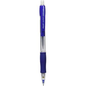pilot Pilot Super Grip Mechanical Pencil 0.5 Mm Lead - Blue Barrel, Pack Of 12 pilot Pilot Super Grip Mechanical Pencil 0.5 Mm Lead - Blue Barrel, Pack Of 12