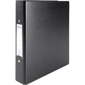 Elba 25mm 2 O-Ring Binder A5 Black (10 Pack) 100082442 Elba 25mm 2 O-Ring Binder A5 Black (10 Pack) 100082442
