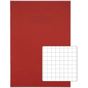 Rhino Exercise Book 80 Page S10 A4+ Red (Pack Of 50) Vdu080-301-8 Rhino Exercise Book 80 Page S10 A4+ Red (Pack Of 50) Vdu080-301-8