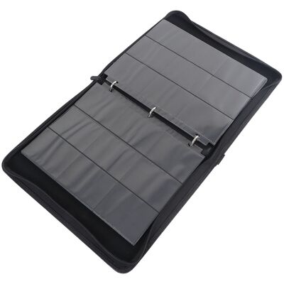 9 Pocket Trading Card Binder 40 Black Card Pages Prevent Bending Trading Album 9 Pocket Trading Card Binder 40 Black Card Pages Prevent Bending Trading Album